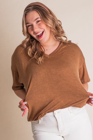 Nellie V Neck Tee *Final Sale*