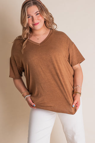 Nellie V Neck Tee *Final Sale*