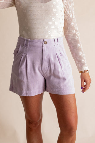 Sweetest Emotion Linen Shorts *Final Sale*