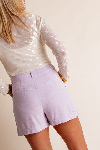 Sweetest Emotion Linen Shorts *Final Sale*