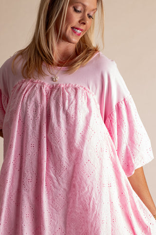 Going With You Balloon Sleeve Mini Dress *Final Sale*