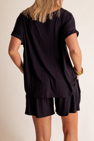 Dream Big Round Neck Top and Shorts Set *Final Sale*