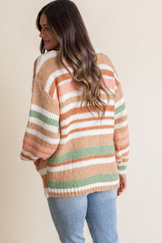 A Forever Thing Striped Cardigan *Final Sale*