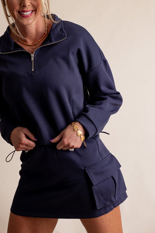 Quick Fix Half Zip Pullover *Final Sale*