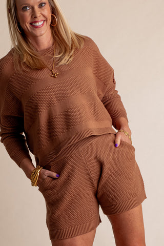Don't Blink Relaxed Fit Top and Shorts Set *Final Sale*