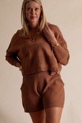 Don't Blink Relaxed Fit Top and Shorts Set *Final Sale*