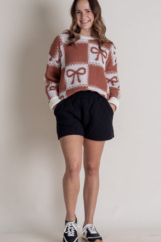 Like I Loved You Quilted Shorts *Final Sale*