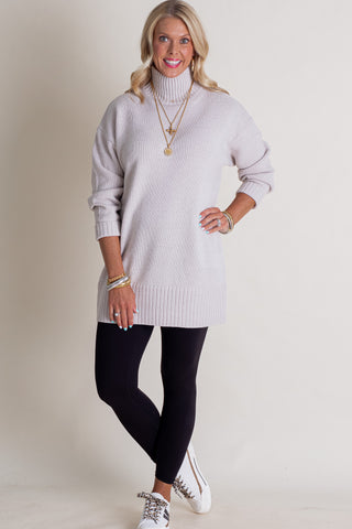 Cuddle Me Up Turtle Neck Sweater Dress *Final Sale*