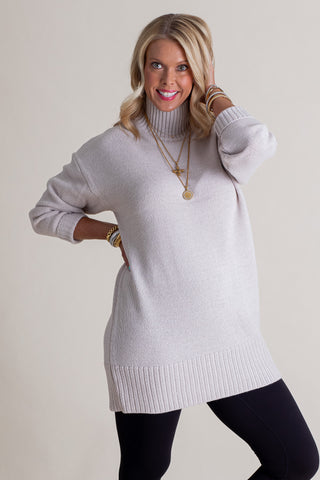 Cuddle Me Up Turtle Neck Sweater Dress *Final Sale*