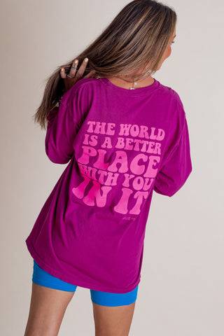 A Better Place Long Sleeve Tee *Final Sale*