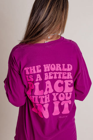 A Better Place Long Sleeve Tee *Final Sale*