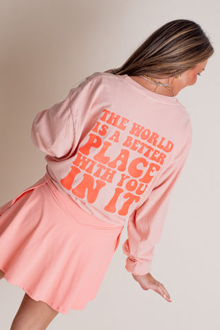 A Better Place Long Sleeve Tee *Final Sale*