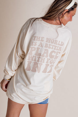 A Better Place Long Sleeve Tee *Final Sale*