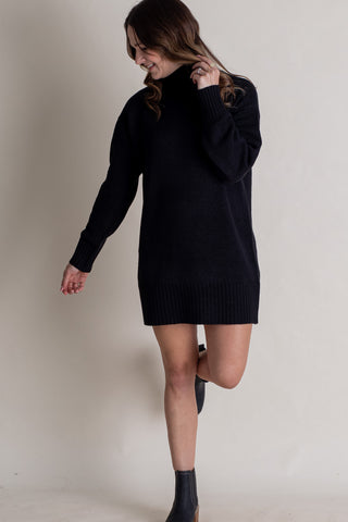 Cuddle Me Up Turtle Neck Sweater Dress *Final Sale*