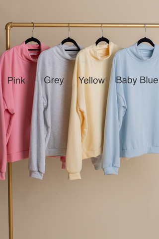 NM Signature Mock Neck Pullover
