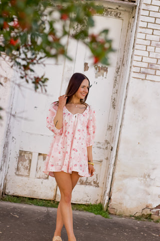 Choose To Shine Floral Romper *Final Sale*