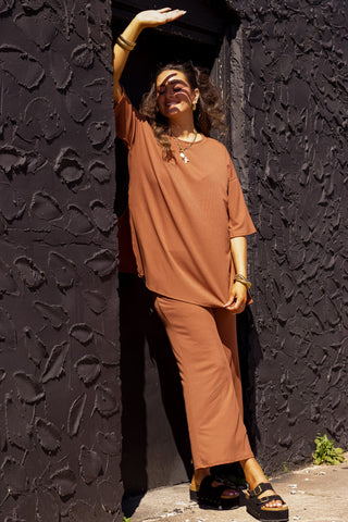 Life Made Easy Ribbed Pants