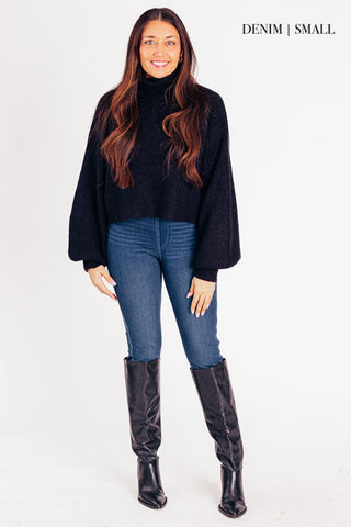 Nellie High Waist Skinny Jeggings *Final Sale*