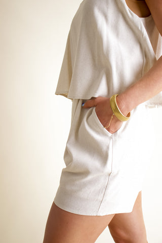 Hidden Gem Sleeveless Romper *Final Sale*