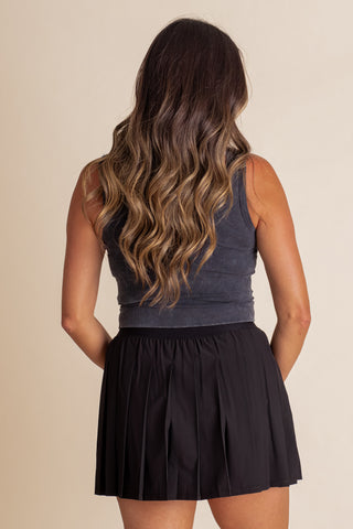 Let's Get Away Pleated Active Skort *Final Sale*
