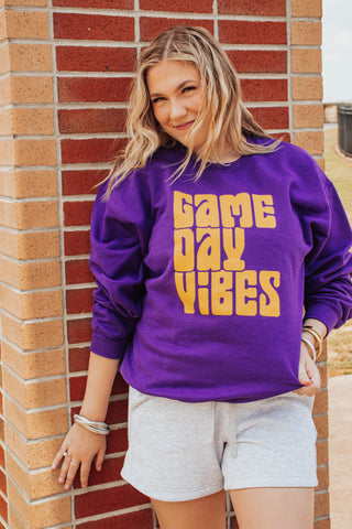 Game Day Vibes Sweatshirt *Final Sale*
