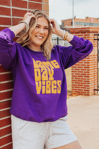 Game Day Vibes Sweatshirt *Final Sale*
