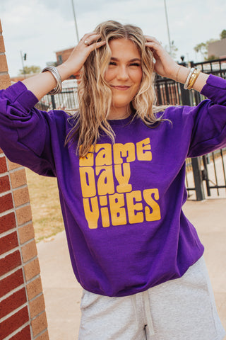 Game Day Vibes Sweatshirt *Final Sale*