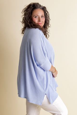 Only Good Times Urban Ribbed Top - CURVY *Final Sale*