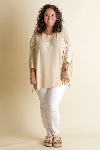Only Good Times Urban Ribbed Top - CURVY *Final Sale*