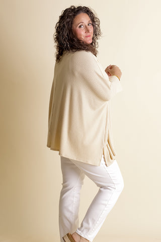 Only Good Times Urban Ribbed Top - CURVY *Final Sale*