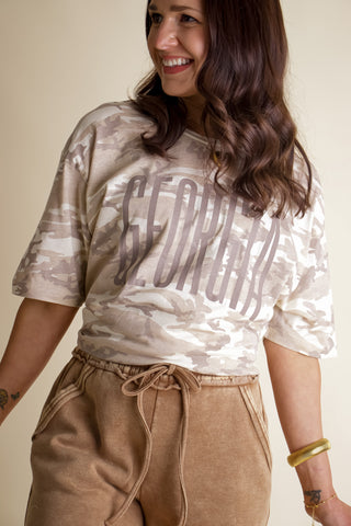 State Camo Tee *Final Sale*
