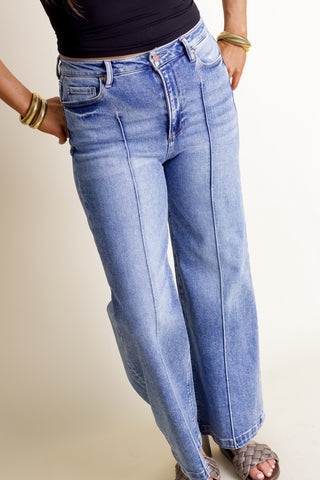 Aly High Waist Wide Leg Jeans