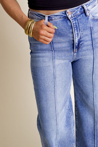 Aly High Waist Wide Leg Jeans