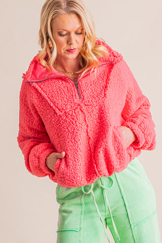 Taking Control Sherpa Pullover *Final Sale*
