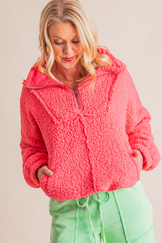Taking Control Sherpa Pullover *Final Sale*