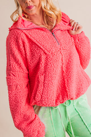 Taking Control Sherpa Pullover *Final Sale*