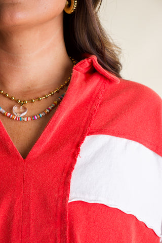 Fourth of July Color Block Top *Final Sale*
