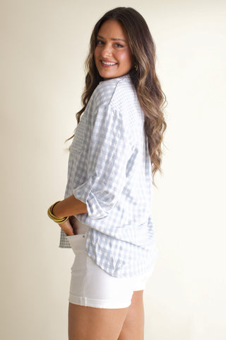 Next To You Button Down Top *Final Sale*