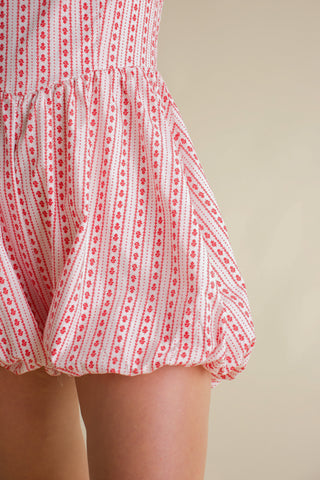 Take Risks Bubble Hem Romper *Final Sale*