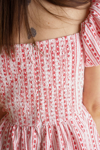 Take Risks Bubble Hem Romper *Final Sale*