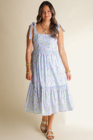 Fruitalicious Tiered Midi Dress *Final Sale*