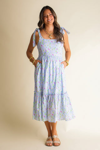 Fruitalicious Tiered Midi Dress *Final Sale*