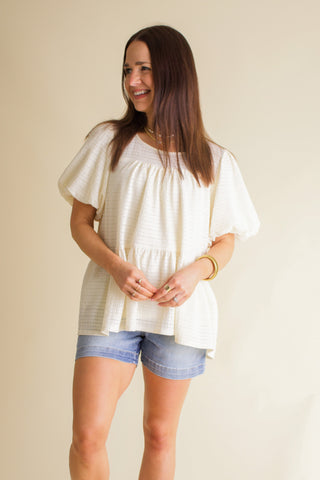 Small Adventures Textured Top *Final Sale*