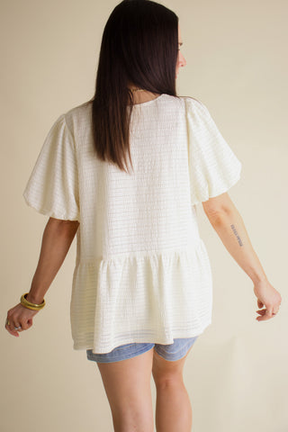 Small Adventures Textured Top *Final Sale*