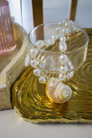 By the Sea Beaded Necklace