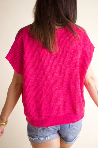 Never Looking Back Split Neck Top *Final Sale*
