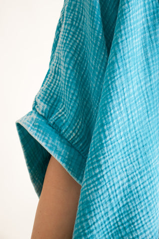Sunrise Shores Button Down Top