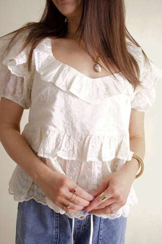 Living in a Dream Babydoll Top *Final Sale*
