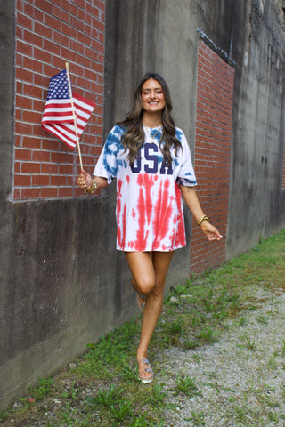 USA Tie-Dye Tee *Final Sale*