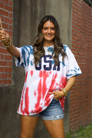 USA Tie-Dye Tee *Final Sale*